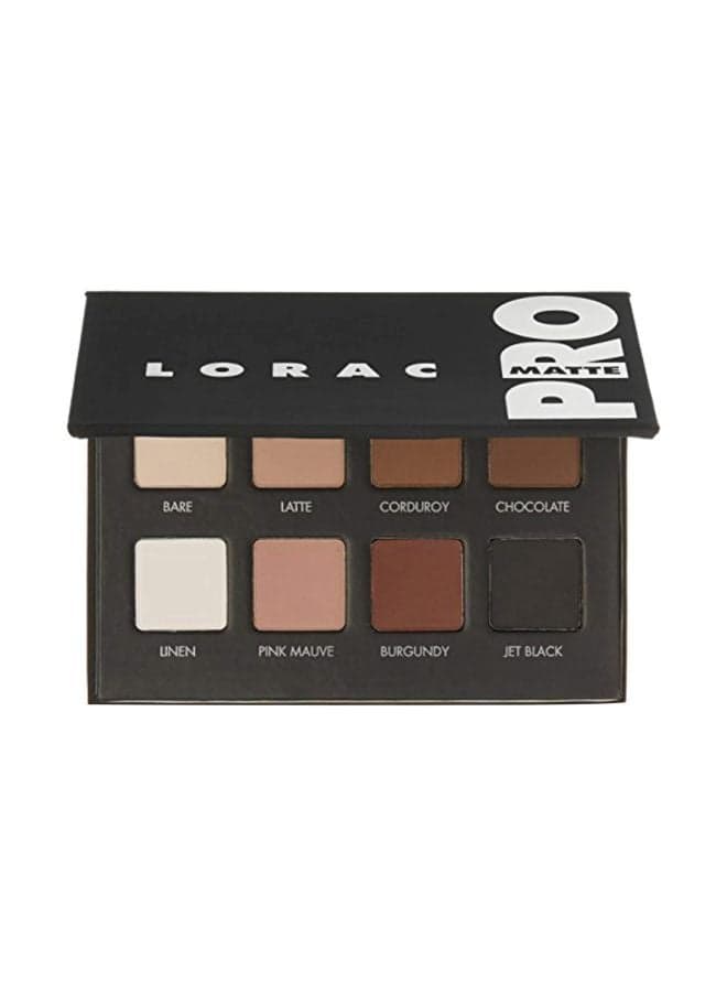 Pro Matte Eye Shadow Palette Bare/Latte/Jet Black