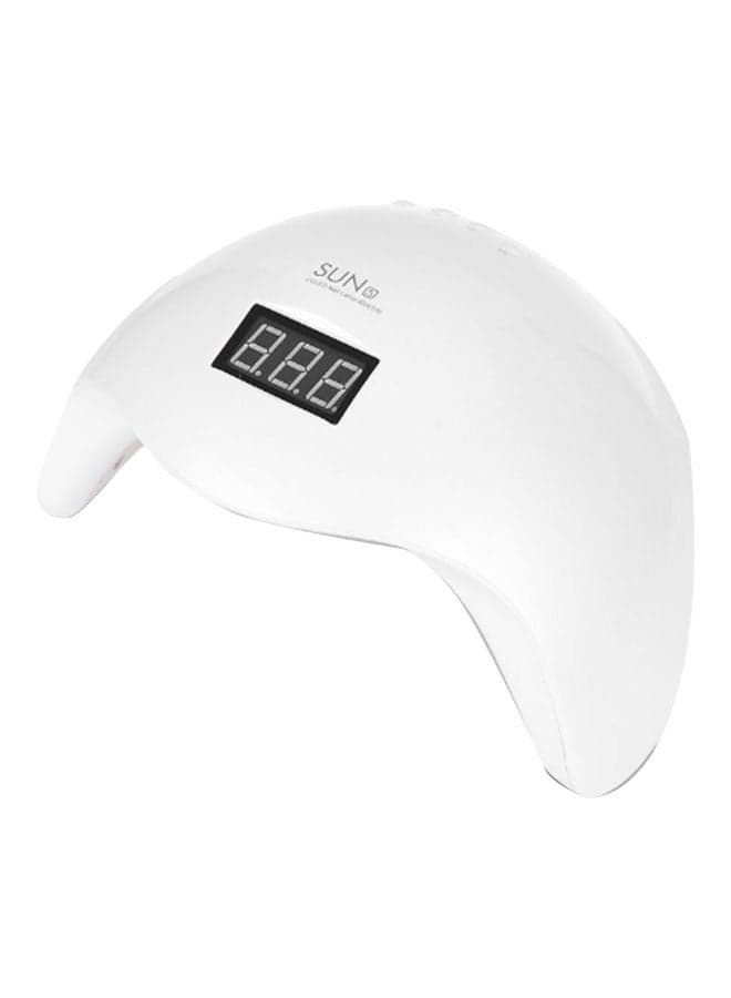 LED Phototherapy Nail Gel Polish Lamp Dryer White