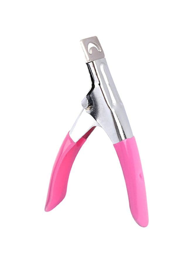 Stainless Steel Nail Clipper Pink/Silver