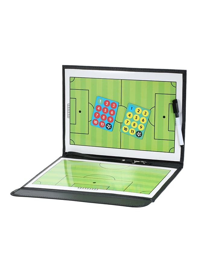 Football Coaches Magnetic Tactic Board With Pen 32x2x25cm
