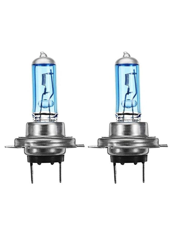Pair Of Halogen Lamp Car Auto Headlight