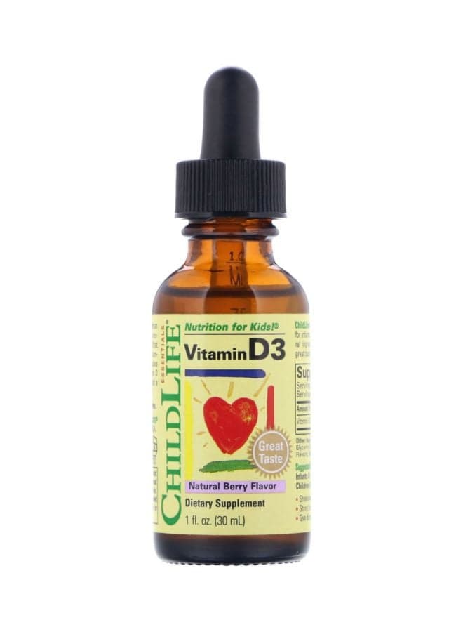 Vitamin D3 Natural Berry Flavor Diatery Supplement