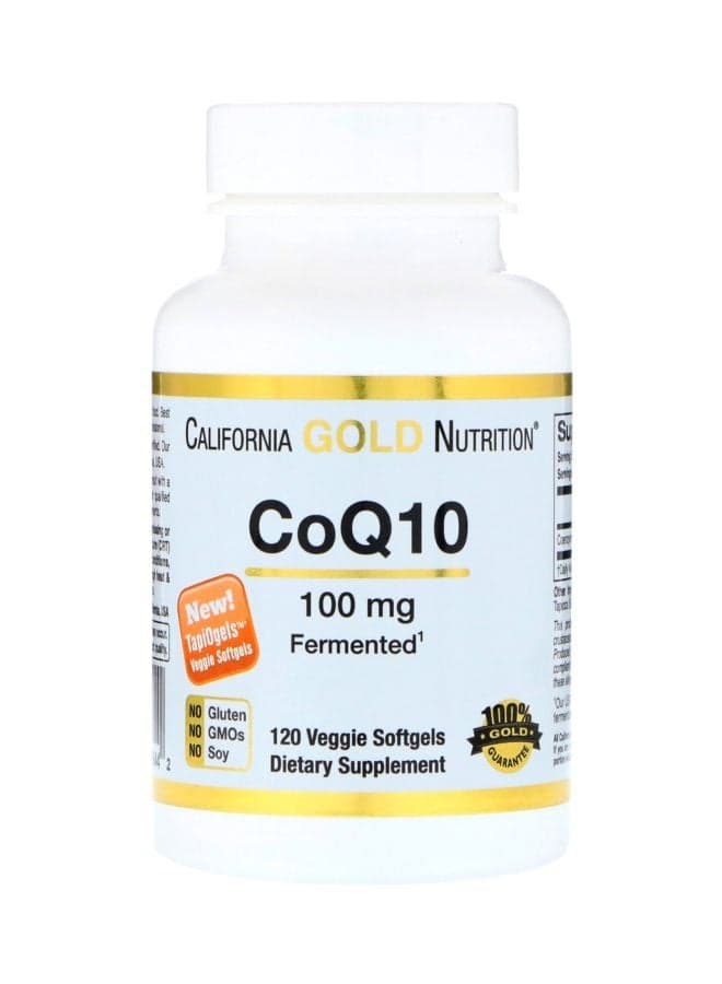 CoQ10 Dietary Supplement - 120 Veggie Softgels