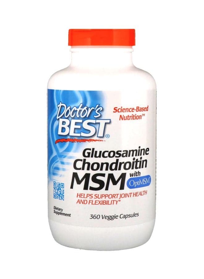 Glucosamine Chondroitin MSM Dietary Supplement - 360 Capsules