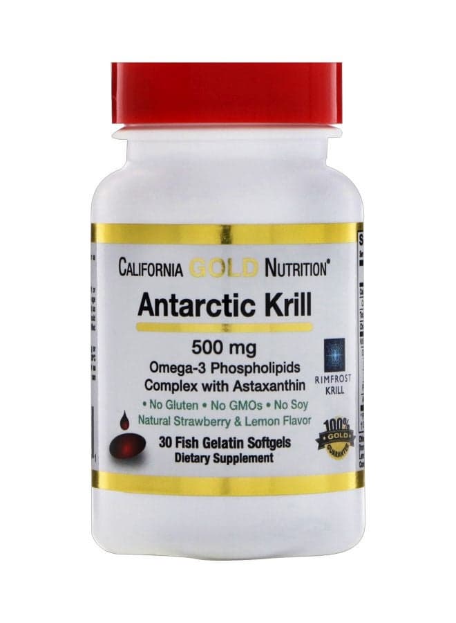 Antarctic Krill Dietary Supplement 500 Mg - 120 Softgels