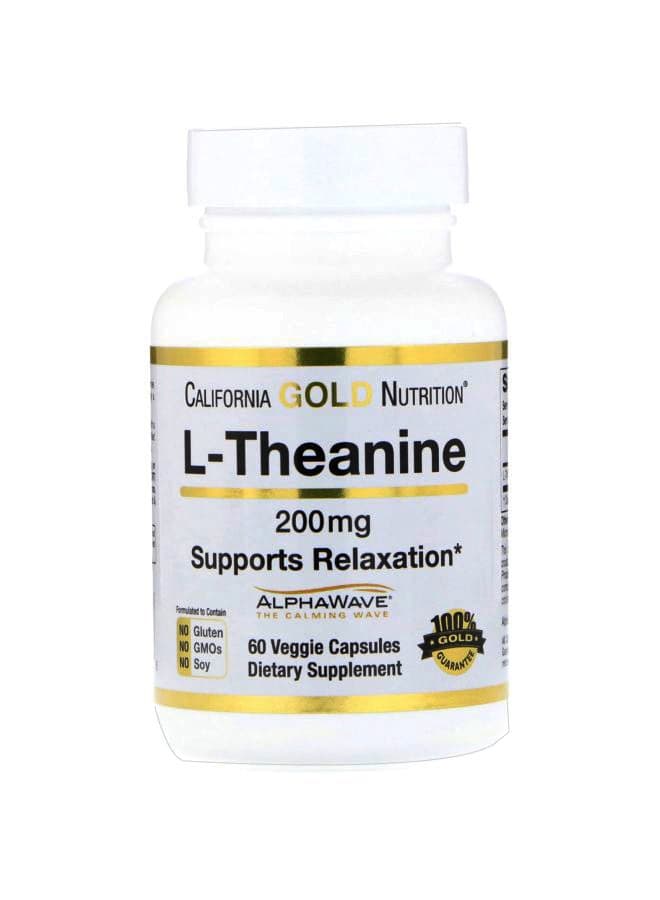 L-Thianine Dietary Supplement 200mg - 60 Capsules