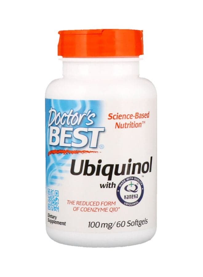 Ubiquinol With Kaneka Dietary Supplement 100 mg - 60 Softgels