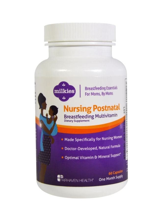 Nursing Postnatal Breastfeeding Multivitamin - 60 Capsules