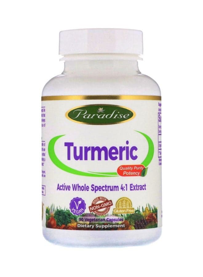 Turmeric Dietary Supplement - 90 Capsules