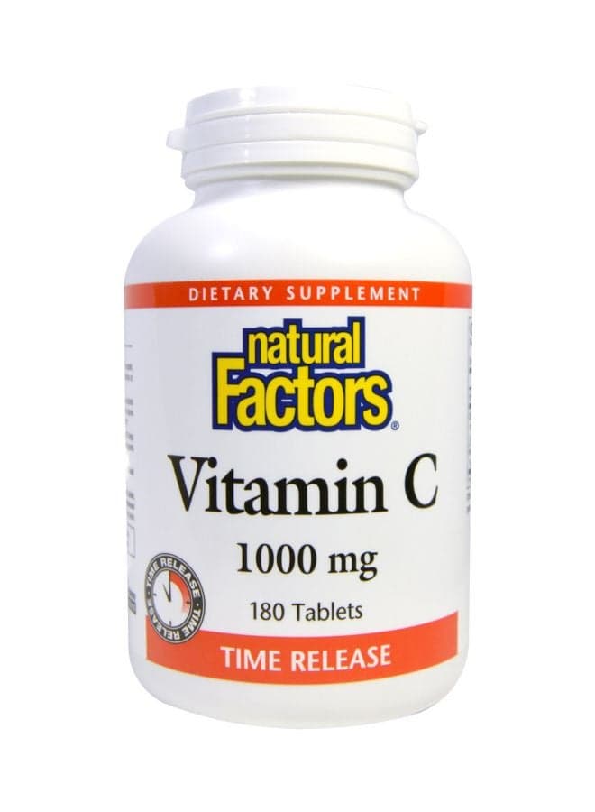 Vitamin C 1000mg Dietary Supplement - 180 Tablets