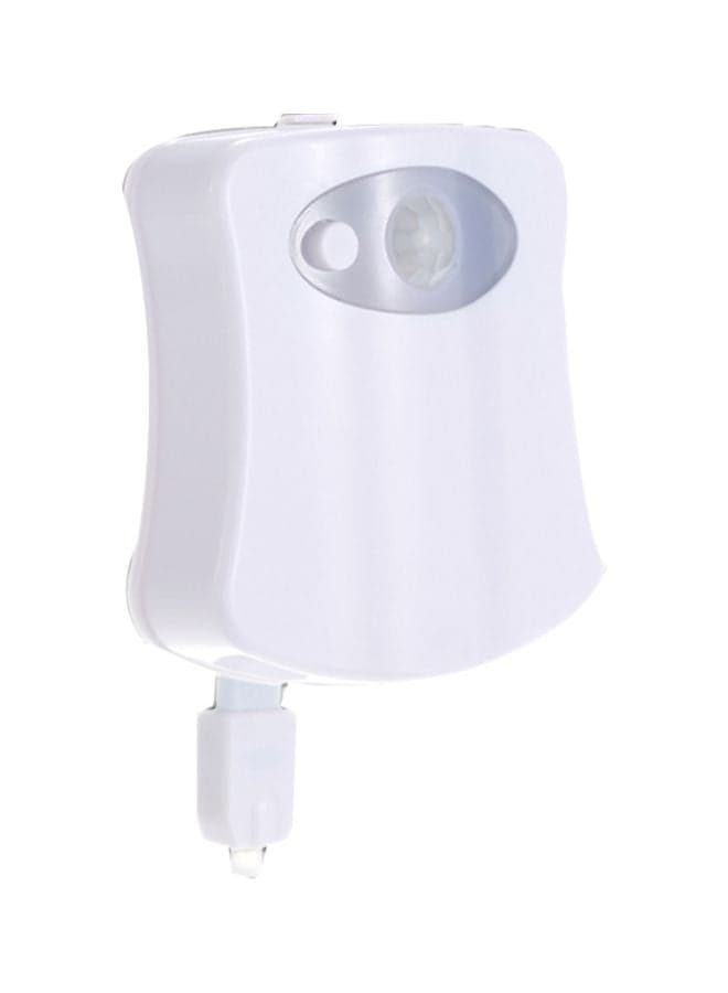 Motion Sensor LED Toilet Light White 9.50x5x7cm