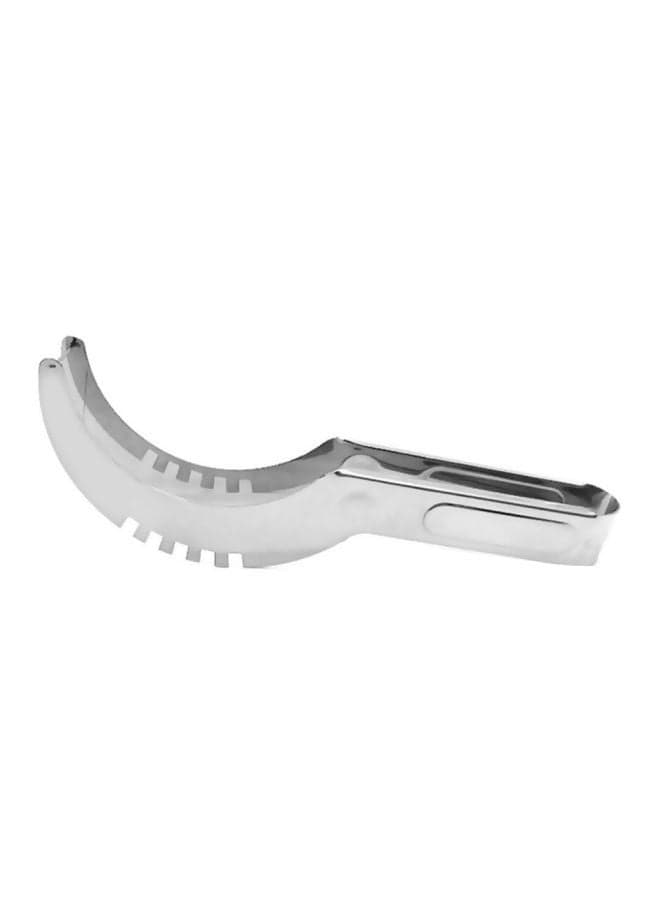 Stainless Steel Watermelon Slicer Silver 10cm