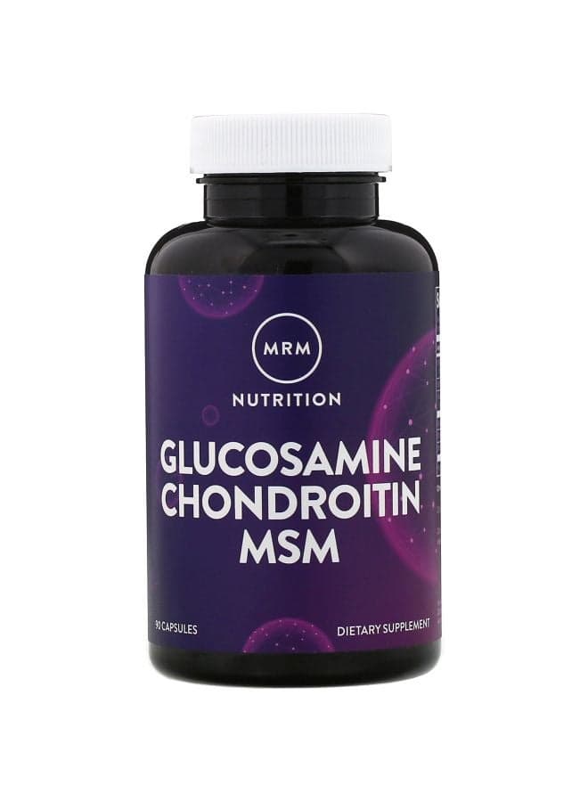 Glucosamine Chondroitin MSM Dietary Supplement - 90 Capsules