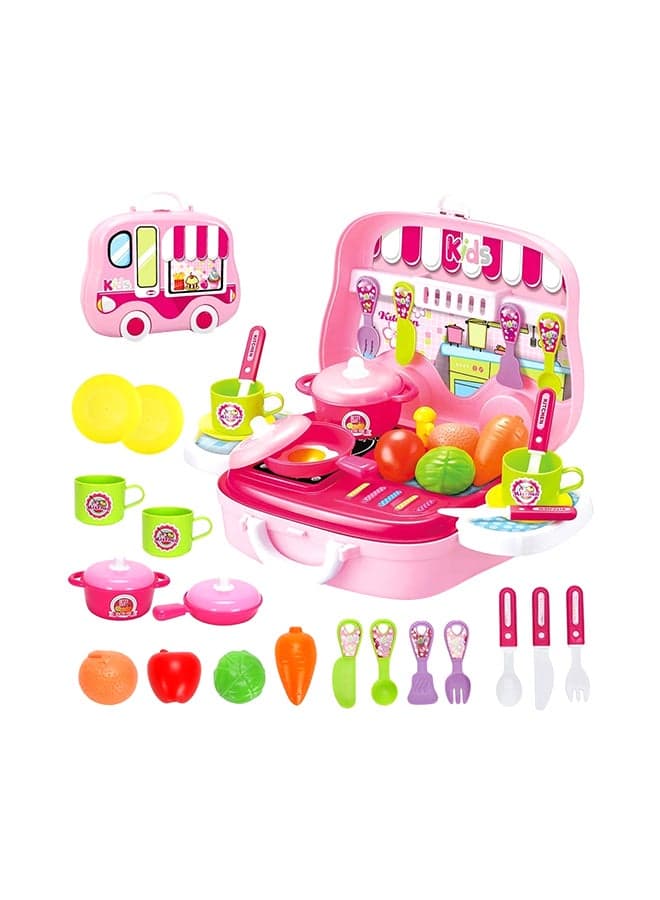 Pretend Play Kitchen Food Play Set 26.4x24.1x9.5cm