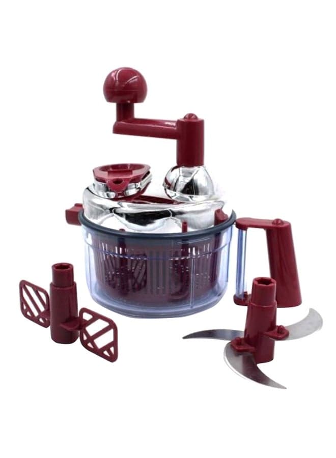 Quick Chopper Red/Clear 15cm