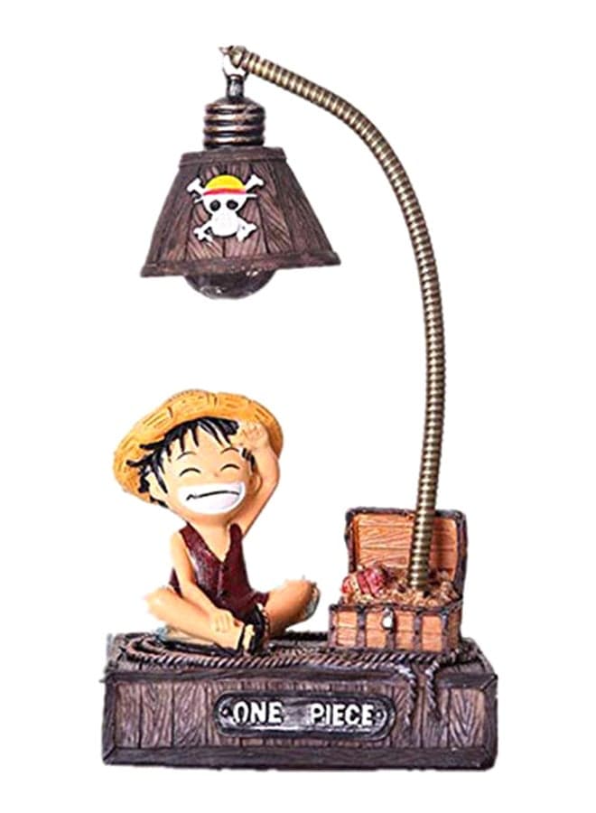 Anime Luffy Led Night Light Table Lamp Brown 16x7x9cm