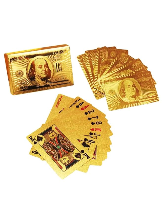 Playing Cards USD Design Gold