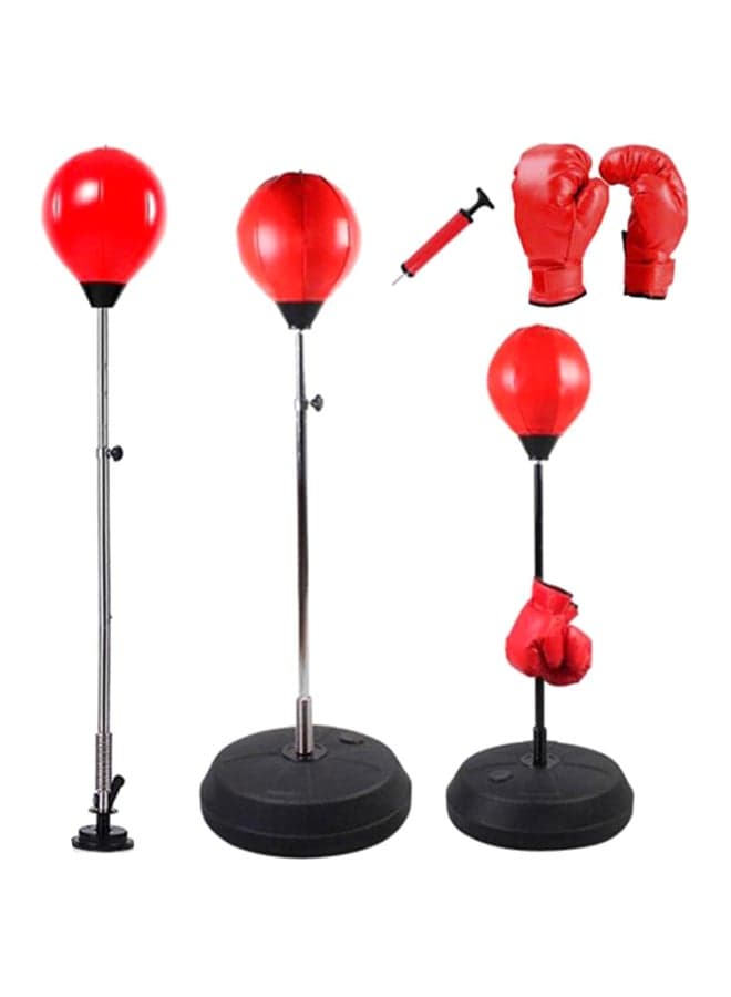 Boxing Stand Set with Punching Ball – Reflex Training Stand for Speed & Reaction