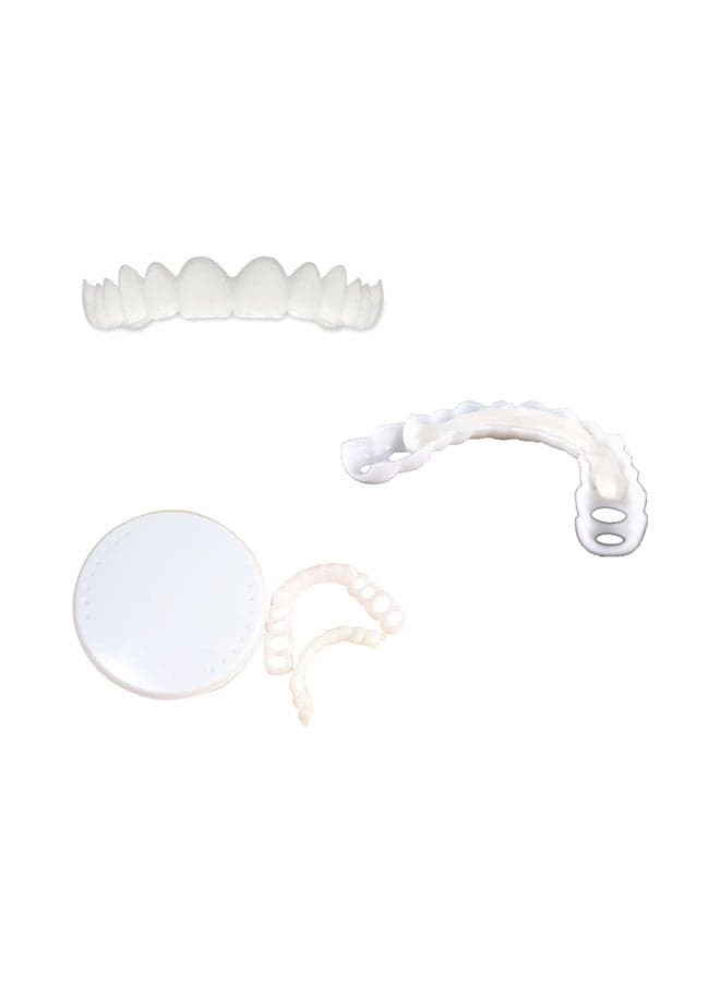Snap On Natural Upper Veneer Dental False Teeth