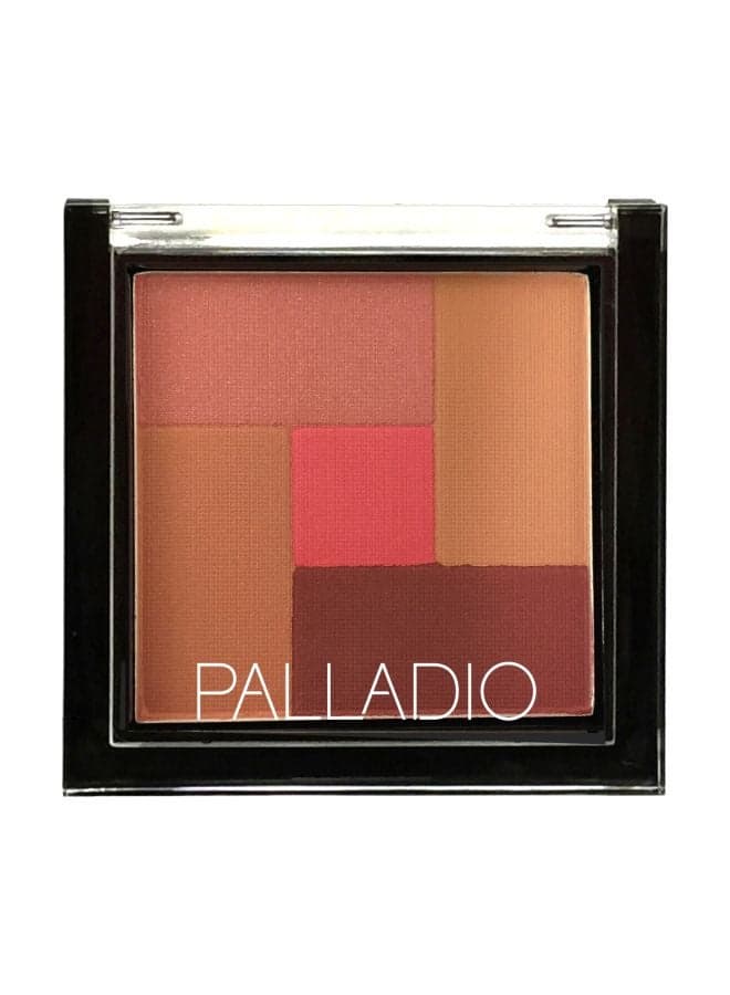 2-In-1 Mosaic Powder Blusher And Bronzer Pink Truffle