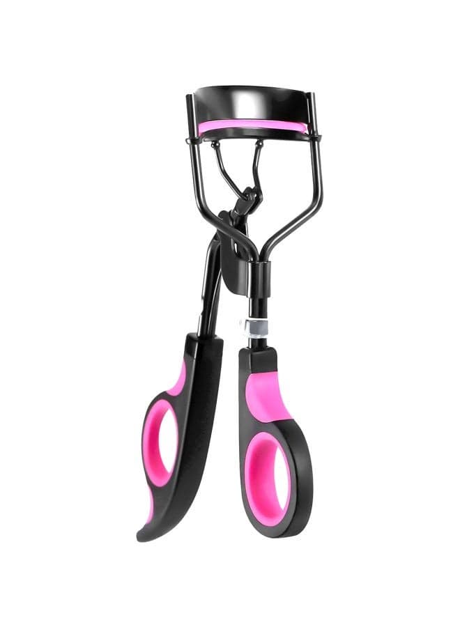 Wide Angle Eyelash Curler Black/Pink