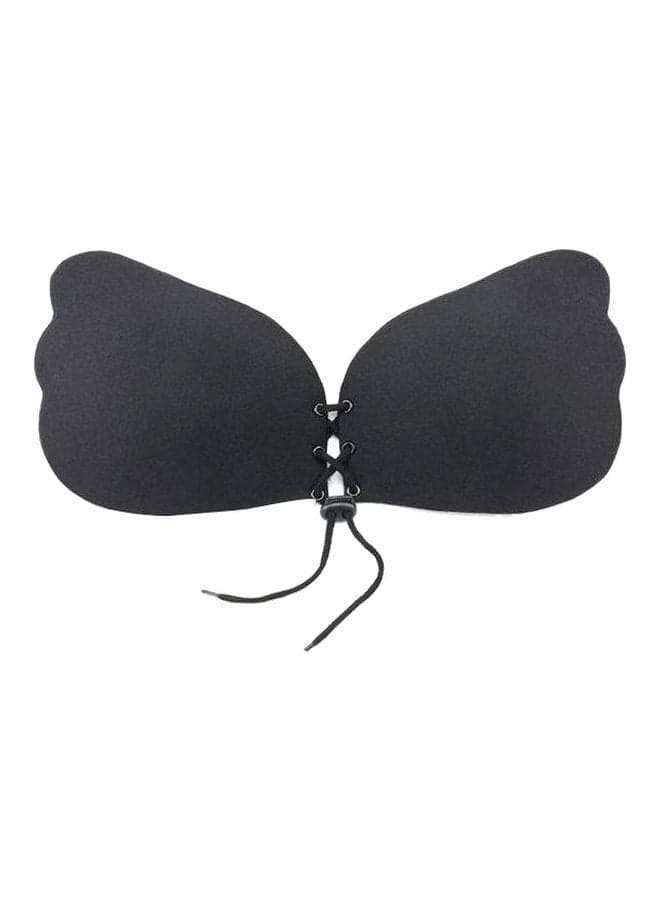 Silicone Stick-On Bra Black