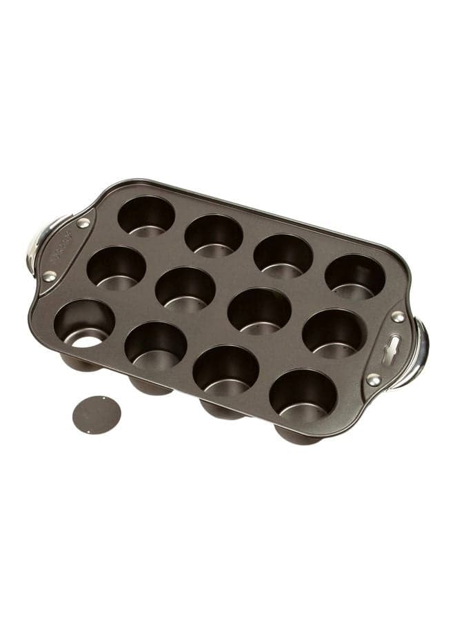 Mini Cheesecake Pan With Handle Black 14x8x1.75inch