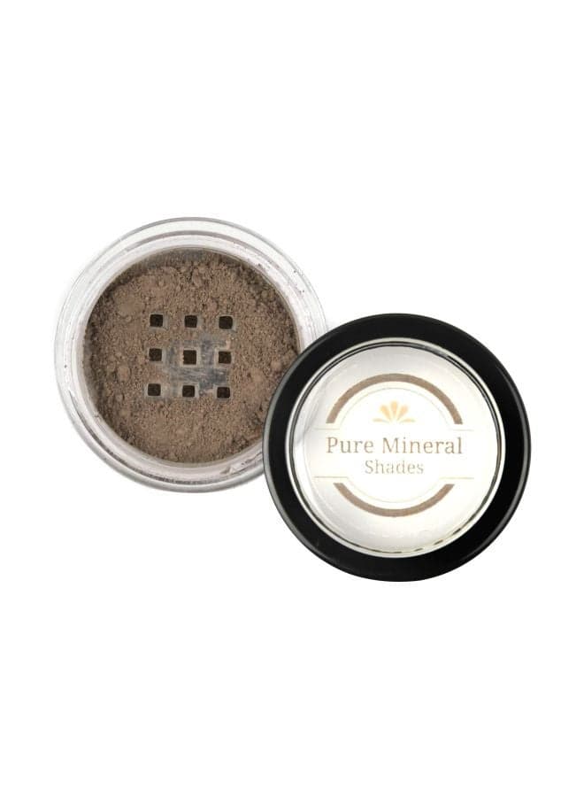 Mineral Eyebrow Powder With Brush Medium Brown