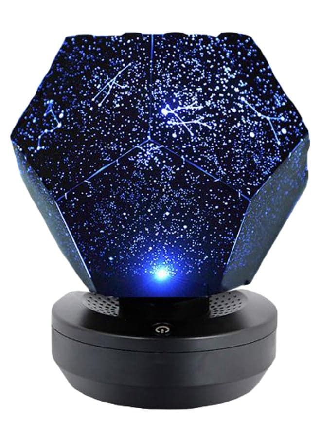 3D Star Romantic LED Night Lamp Blue/Black/White 13.9 x 8.4cm