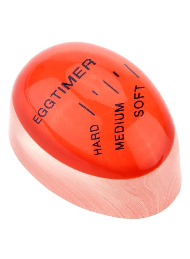 Portable Mini Egg Timer Red/Pink 5.7x4x3.5centimeter