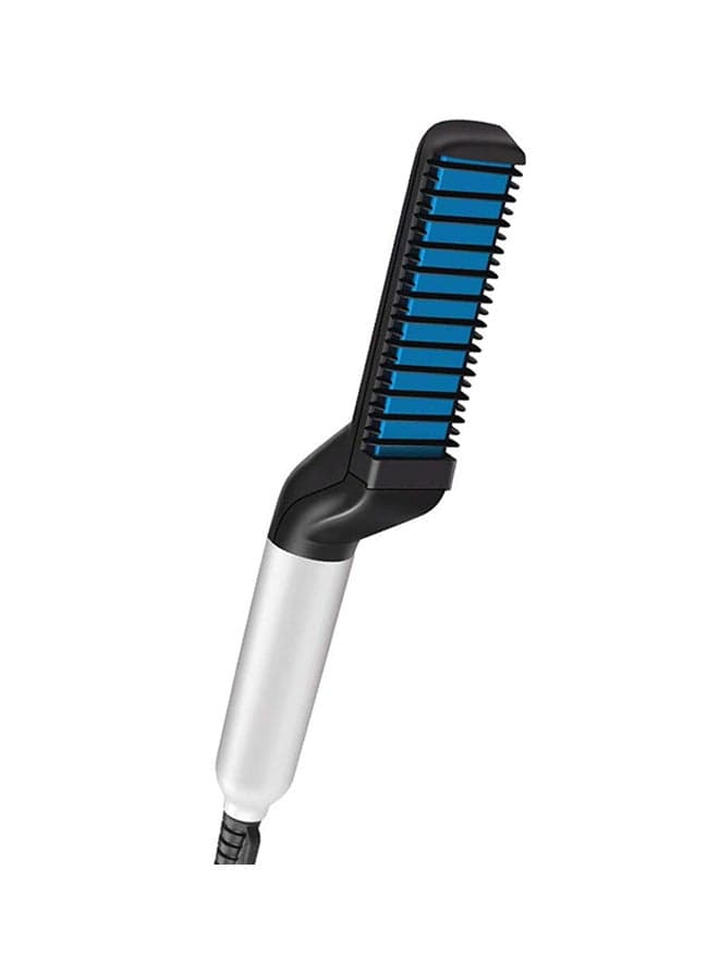 Multi functional Beard Straightener Hair Comb Multicolour