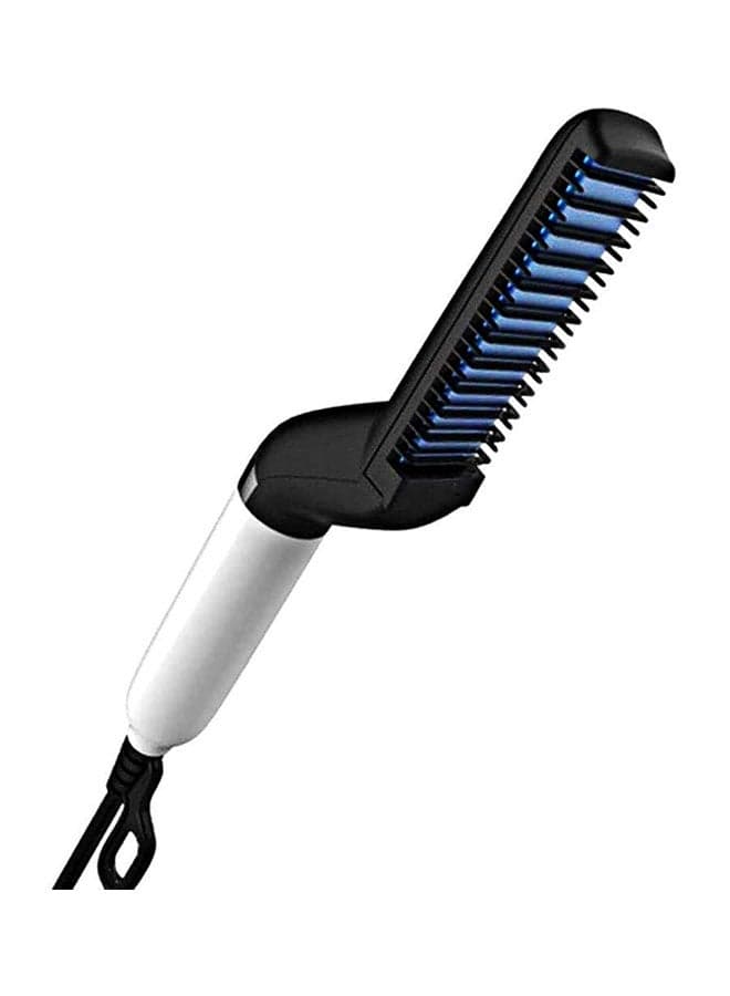 Quick Beard Straightener And Hair Styler Comb Multicolour