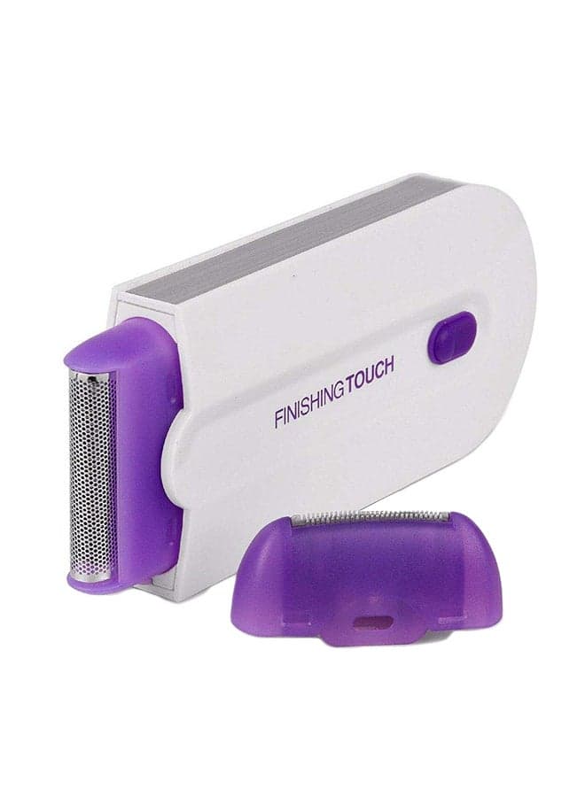 Rechargeable Hair Remover Trimmer Shaver White/Purple