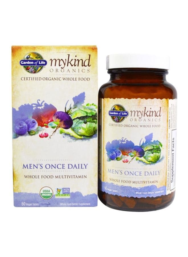 MyKind Organics Whole Food Multivitamin - 60 Vegan Tablets