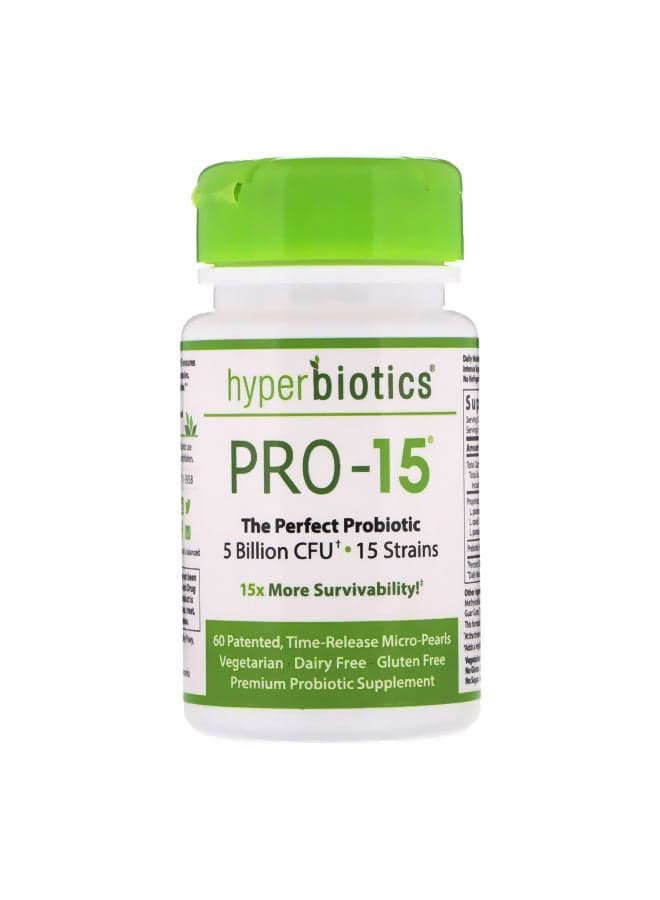 PRO-15 Perfect Probiotic 60 Patented