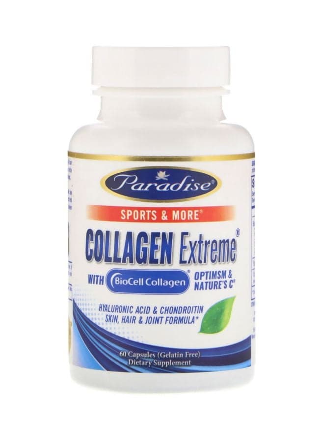 Collagen Extreme With Biocell Collagen Dietary Supplement - 60 Capsules