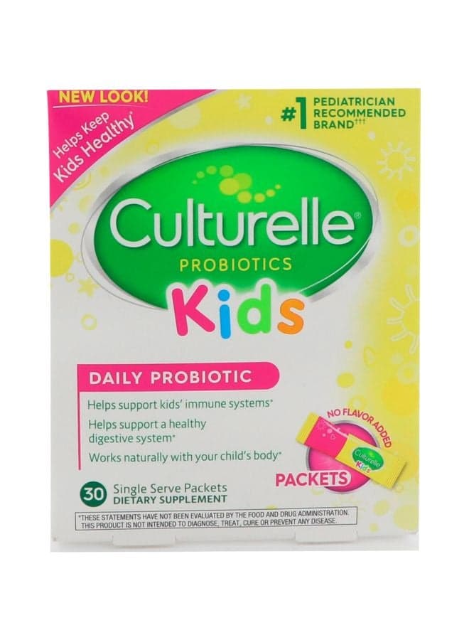 Daily Probiotics Dietary Supplement Powder - 30 Packets