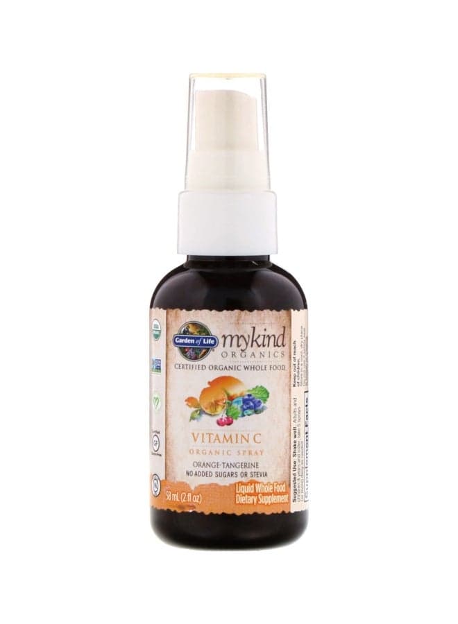 Mykind Organics Vitamin C Organic Spray Dietary Supplement