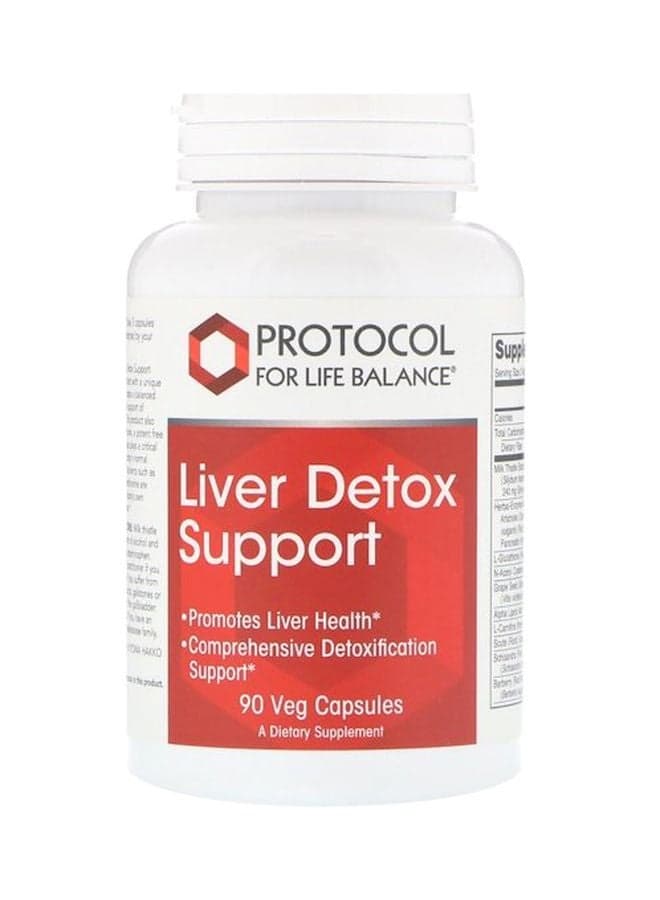 Liver Detox Support Dietary Supplement - 90 Veg Capsules