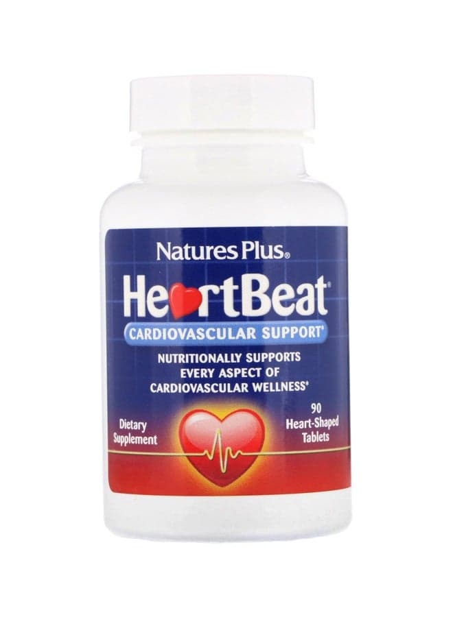 Heartbeat Cardiovascular Support - 90 Heart-Shaped Tablets