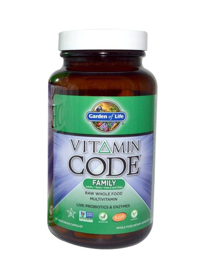 Vitamin Code Family Dietary Supplement 120 Veggie Caps
