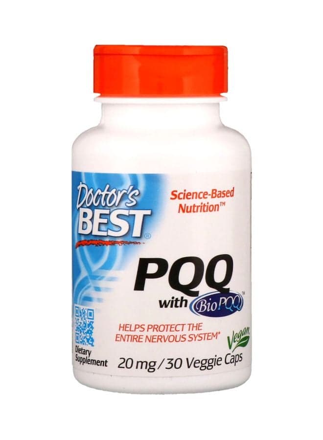PQQ 20mg Dietary Supplement - 30 Veggie Caps