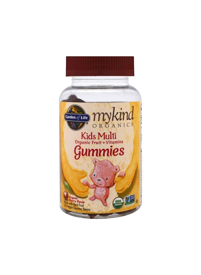 Organic Fruit And Vitamins- 120 Gummy Bears