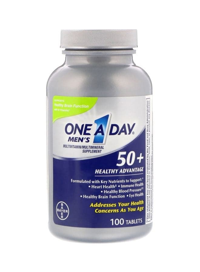 50+ Healthy Advantage Multivitamin Supplement- 100 Tablets