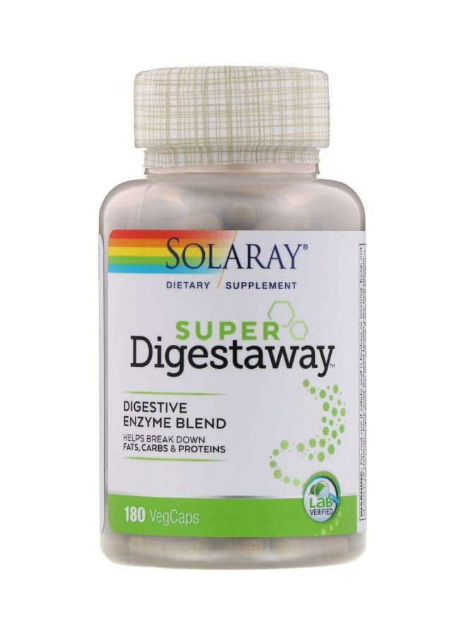 Super Digestaway Digestive Enzyme Blend- 180 Vegetable Capsules