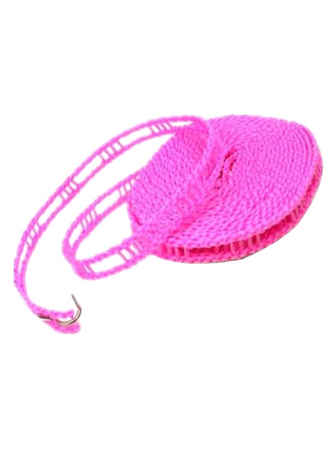 Clothes Drying Anti Slip Slide Rope Pink
