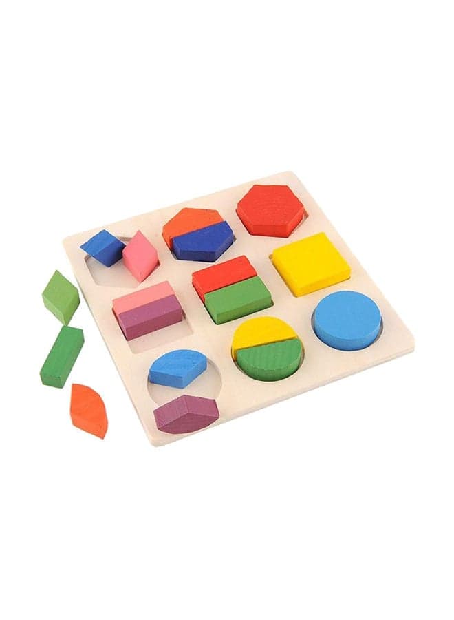Geometric Fraction Montessori Wooden Toy