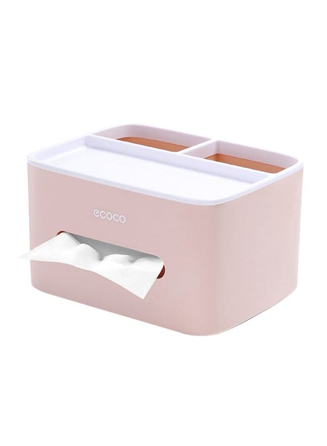 Multifunctional Facial Tissue Holder Pink 12.3x16.5x0.455cm