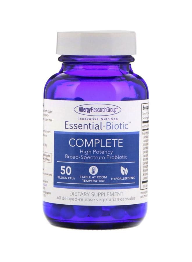 Essential-Biotic Complete Dietary Supplement - 60 Vegetarian Capsules