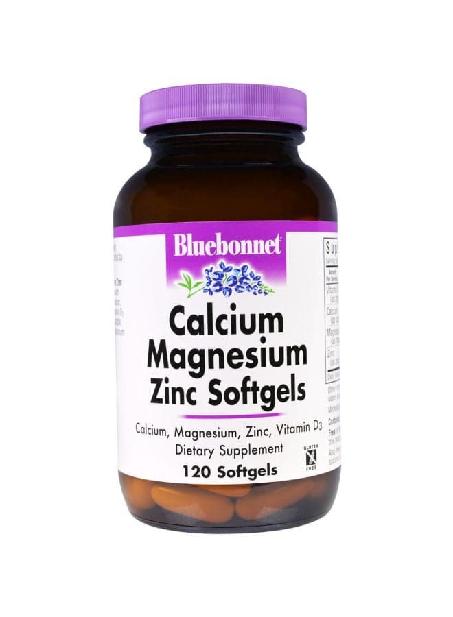Calcium Magnesium Zinc - 120 Softgels
